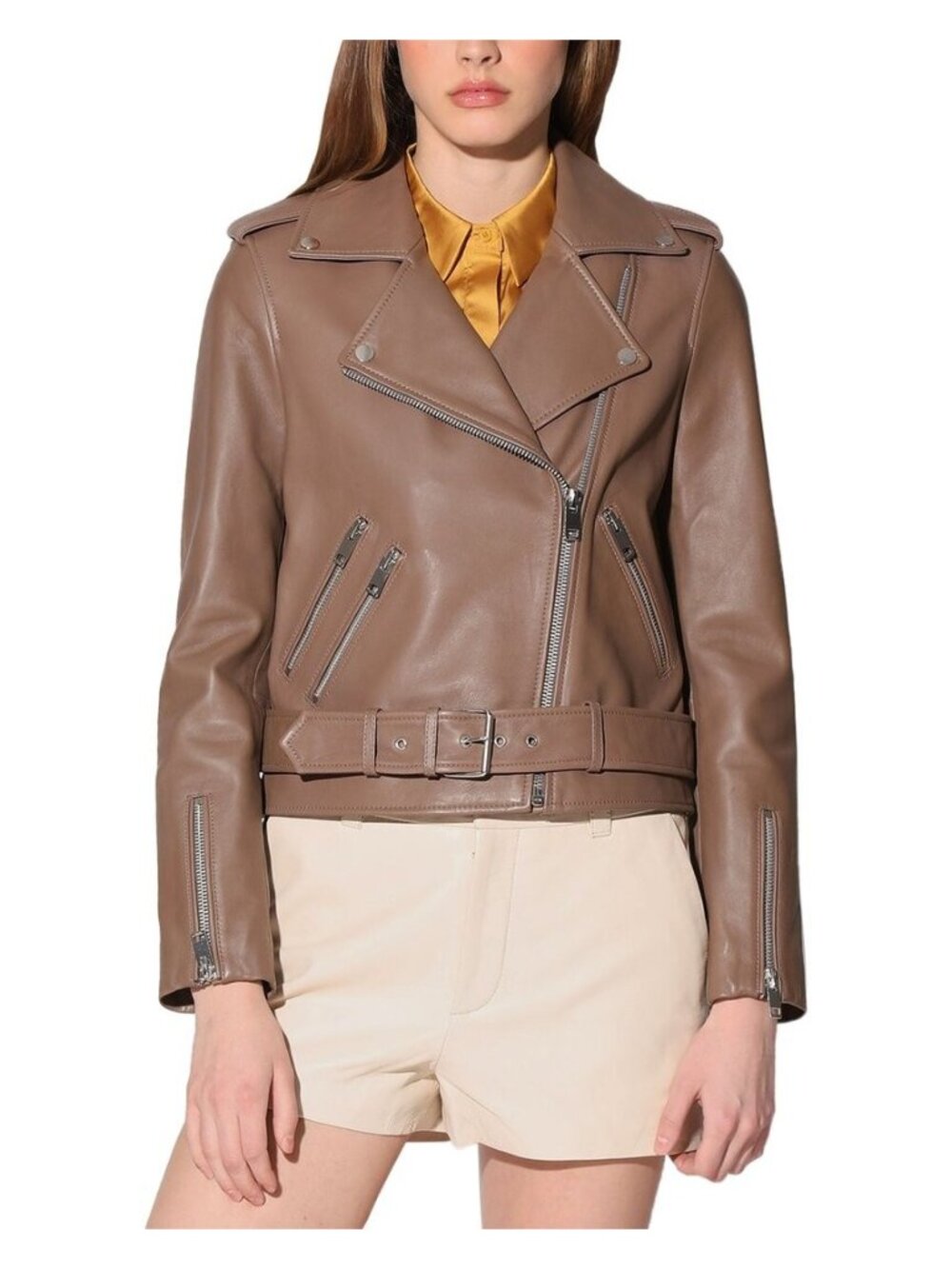 Walter Baker Allison Leather Moto Jacket Size XS New with tag